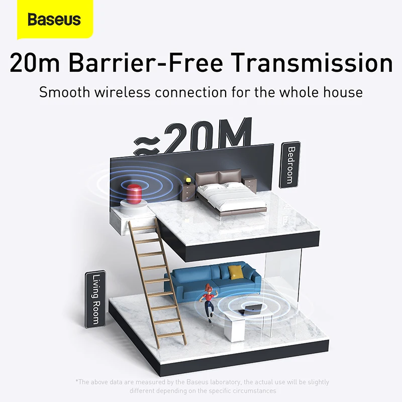 Baseus USB Bluetooth Adapter Dongle Adaptador Bluetooth 5.1 for PC Laptop Wireless Speaker Audio Receiver USB Transmitter