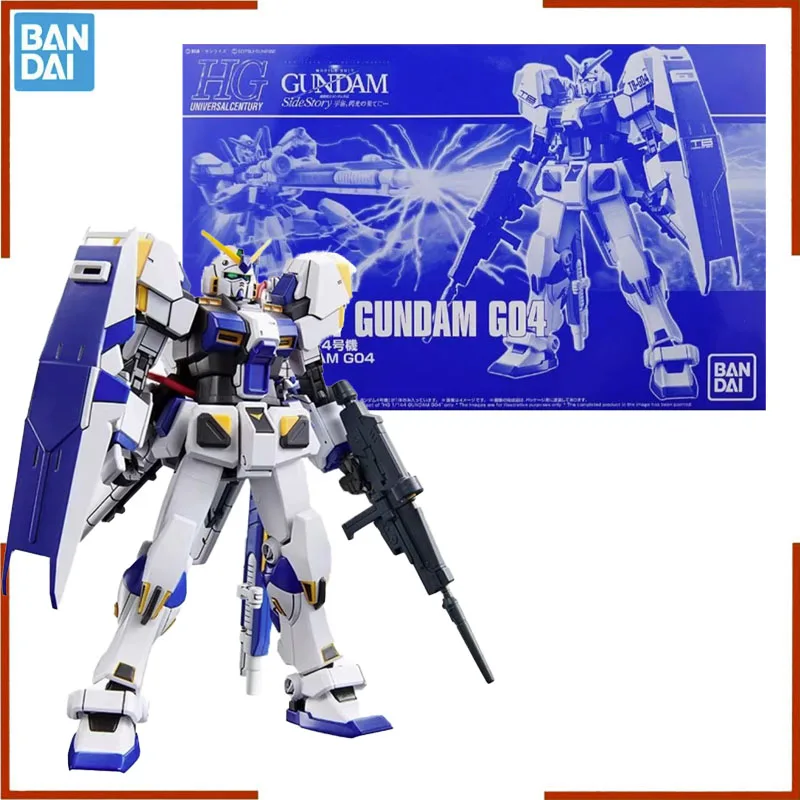 Bandai HGUC 1/144 RX-78-4 Gundam G04 Actiefiguren Mobile Suit Gundam Anime Figuur Gemonteerd Model Kit Collectie Speelgoed Gift