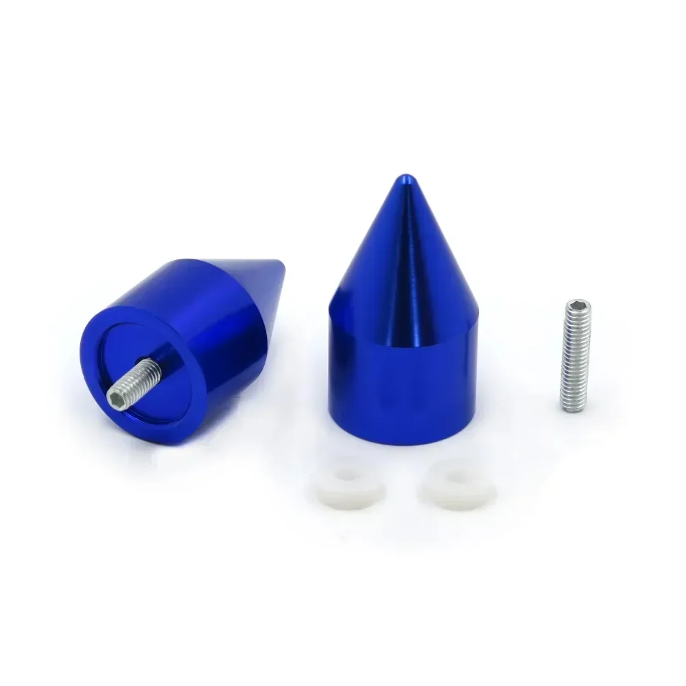 

Motorcycle Spike Bar Ends for Yamaha YZFR6 2006-2012 YZFR1 1998-2012 FJR-1300 2003-2010 BLUE