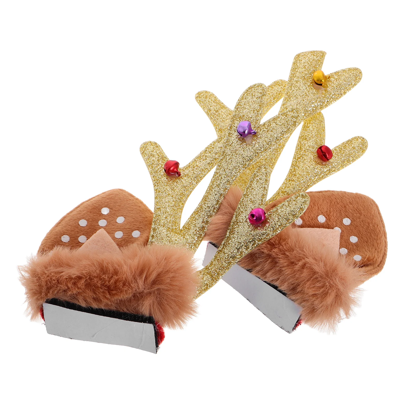 

1Pair Motorcycle Reindeer Antler Ornament Christmas Decor for Bike Riding Accessories Festive Seasonal Decoration Unisex