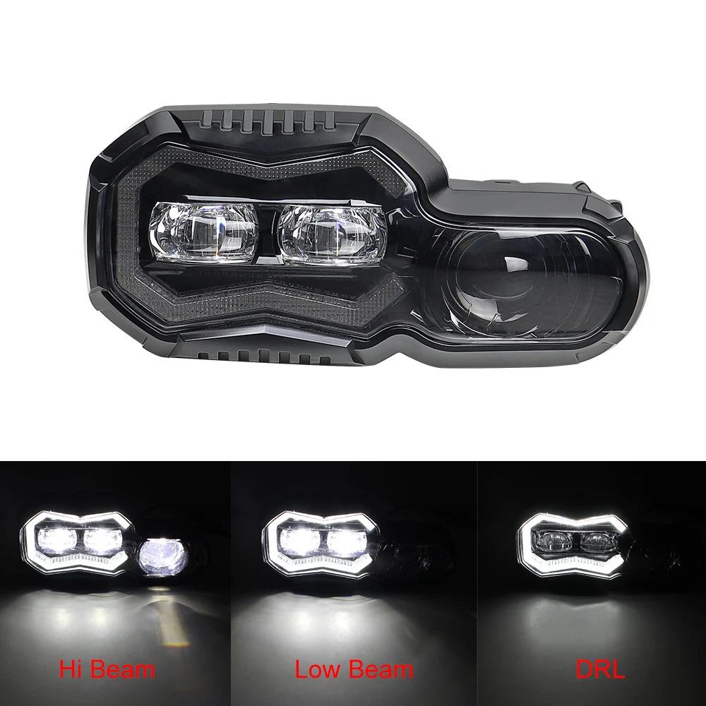 Led Headlight For F800GS F 650 700 800 GS F650 F700 F800 GS F800R ADV Adventure Motorcycle Projector Assembly High Low Beam