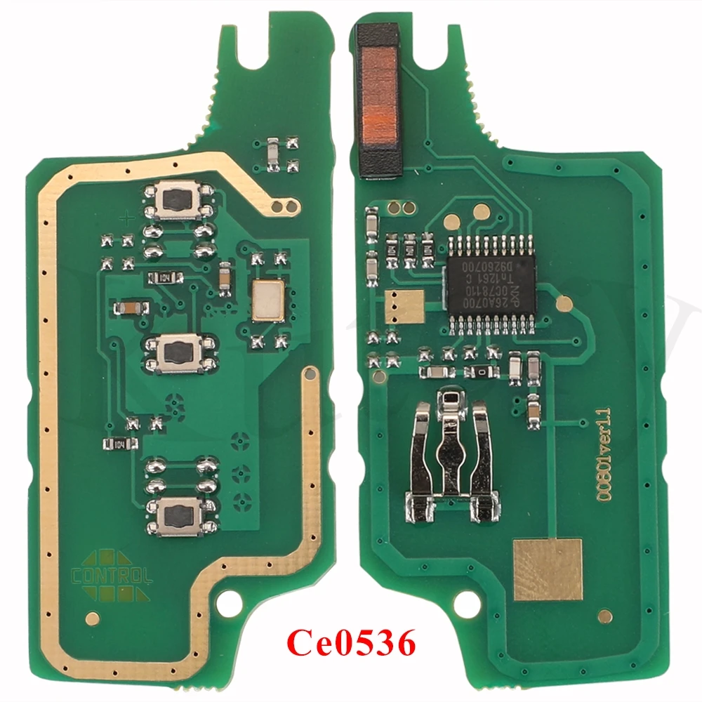 Jingyuqin 433Mhz ID46 Ce0523/536 مفتاح السيارة عن بعد الوجه لسيتروين إيفاد بيرلينجو لبيجو اكسبرت بارتنر 207 307 308 3008