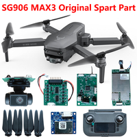 SG906 MAX3 RC Drone Spare Parts 3-Axis Gimbal Lower Upper Shell ESC Receiver Board GPS Propeller Front Rear Arm Motor Body Frame