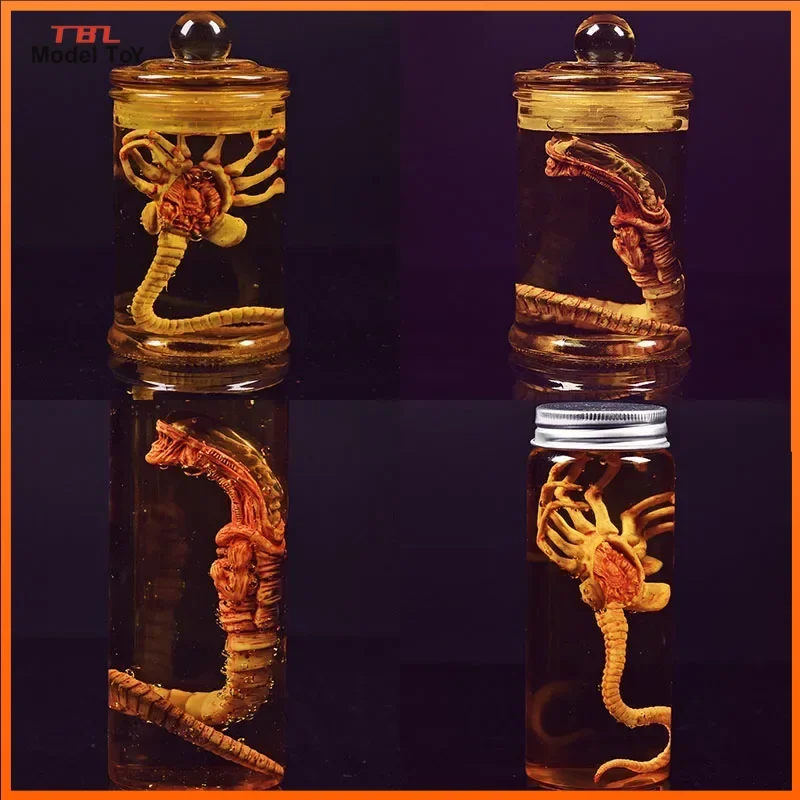 Anime Alien Predator Alien larwa twarz Bug figurki zabawki Chestburster Facehugger kultura Tank