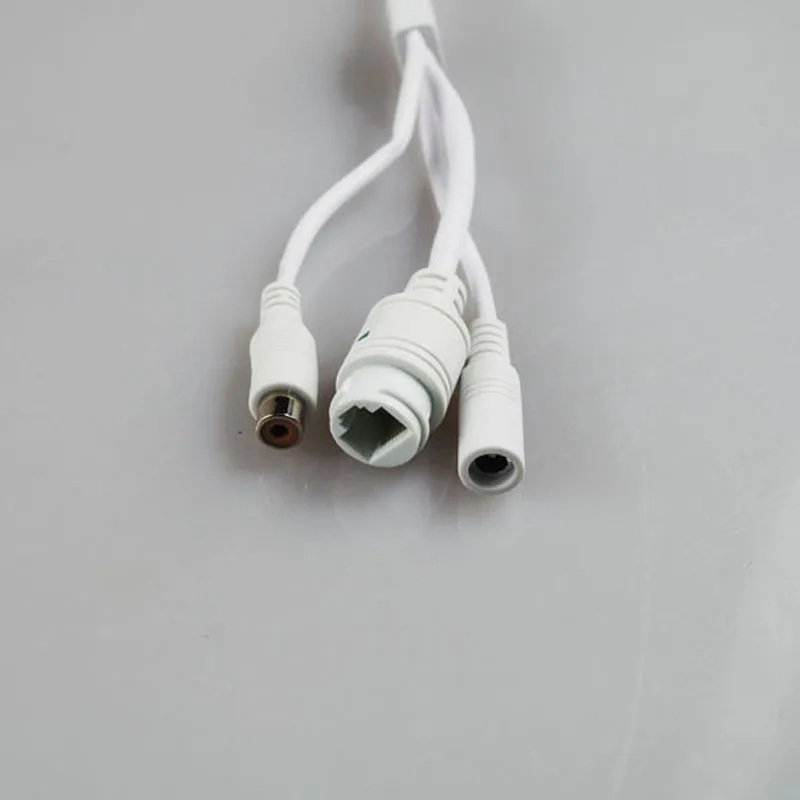 13-core Waterproof Network POE+audio Surveillance Camera Tail Cable POE Network Port+DC+audio