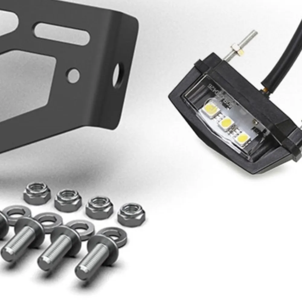

Universal FOR YAMAHA TDM TDM850 TDM900 TMAX TMAX500 TMAX530 TMAX560 Motorcycle Accessories Rear License Plate Bracket LED Light