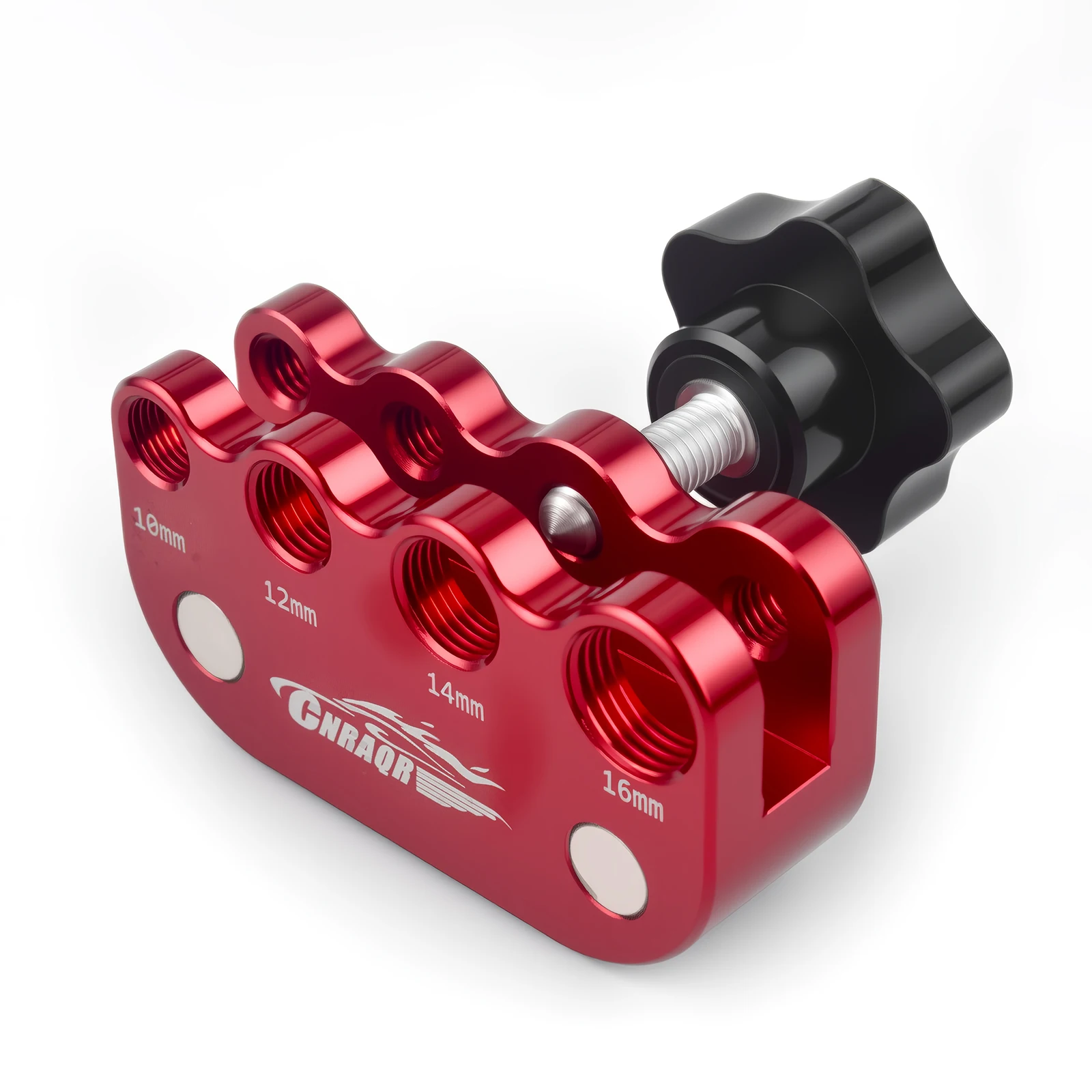 Ergonomie Zündkerzen-Lückenwerkzeug mit Stahlfülerlehre für M10 M12 M14 M16 Zündkerzen Aluminium mit Magnet