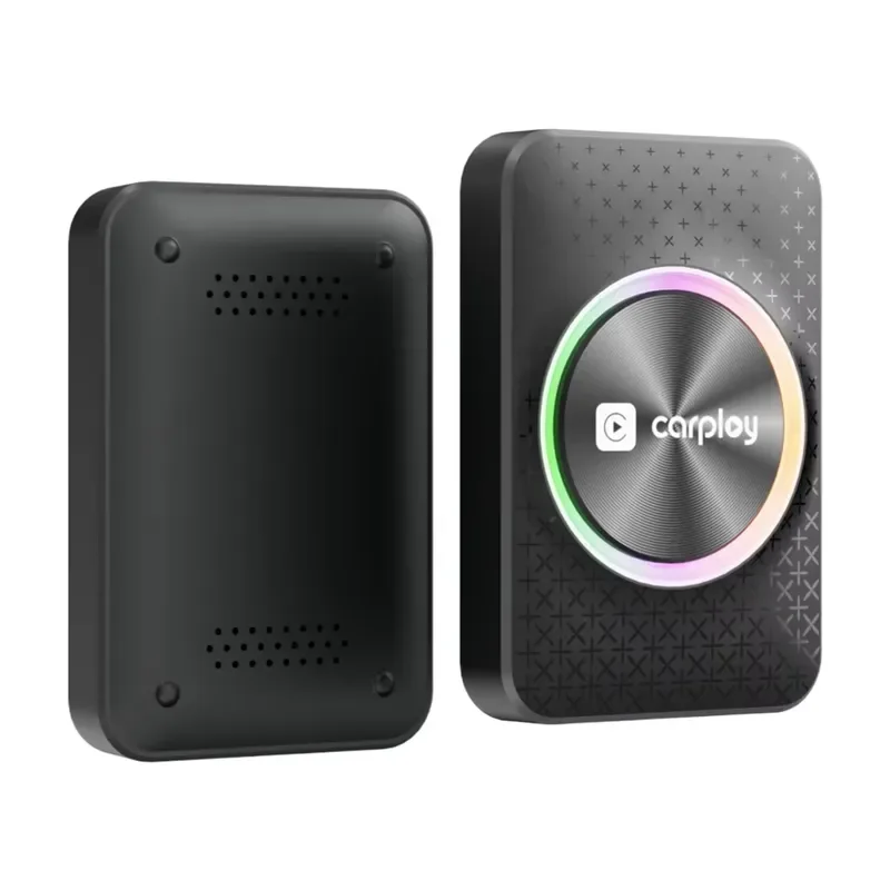 EE1 for KW12 Android 12 OS Wireless Carplay Adapter RK3528 HD OUT PORT 4GB 32GB Carplay Magic Box with RGB Light AI Box
