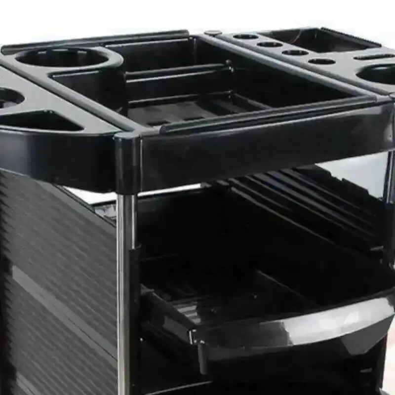 Trolley Rolling Sockets Cosmetic Salon Storage Beauty Organizers Trolleys Dental Tool Cart Multi-layer Large-capacity Storage