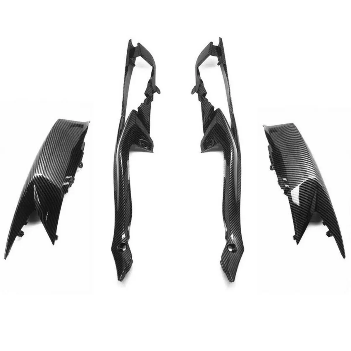 

Hydro Dipped Carbon Fiber Finish Rear Tail Side Seat Fairing Set For SUZUKI GSX-R 600 750 2008-2010