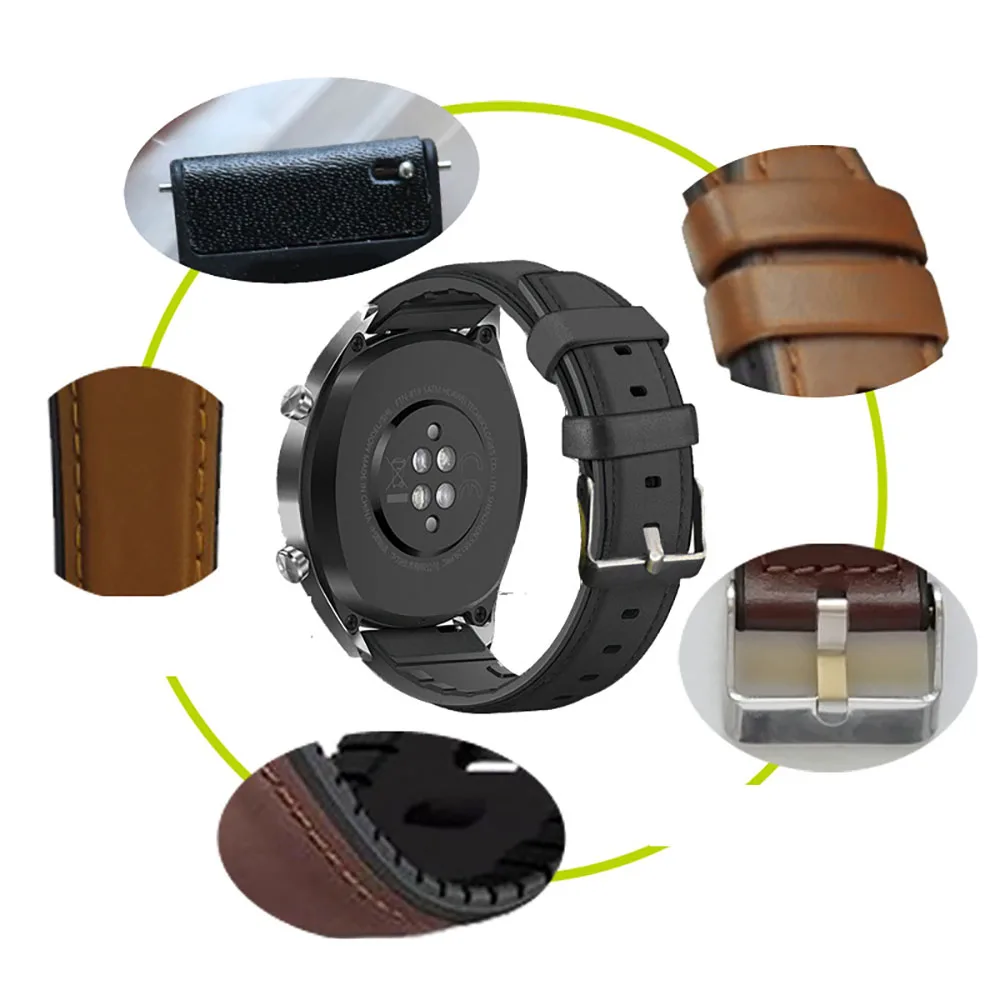 22mm banda cinta para xiaomi relógio s1 substituição ativa pulseira de couro silicone faixas esportivas mi relógio cor 2 acessórios do esporte