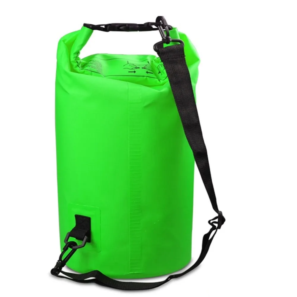 10L Waterproof Dry Bag Large-Capacity Waterproof Swimming Bucket Bag Lightweight with Shoulder Straps Beach Backpack