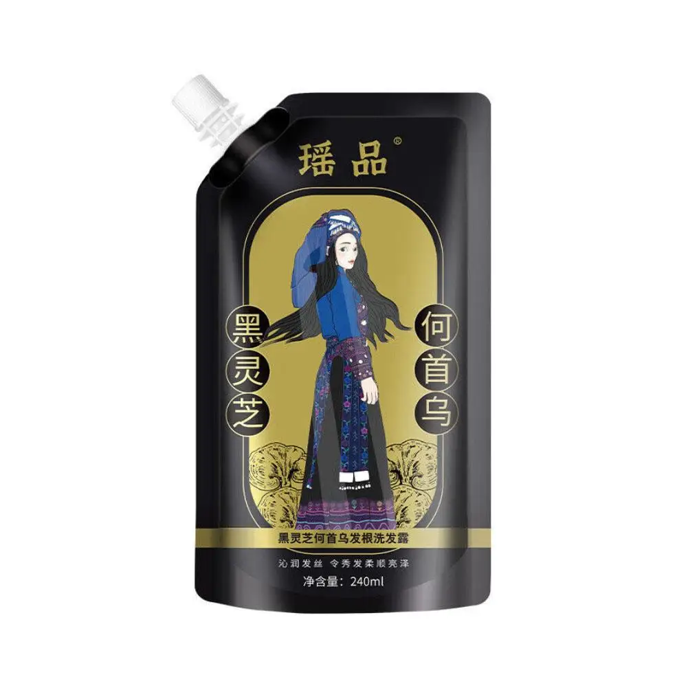 1/2/3pcs Plant Extract Anti-Hair Loss Hair Shampoo Polygonum Multiflorum Anti White hair Regrowth Natural Herbal Hair care