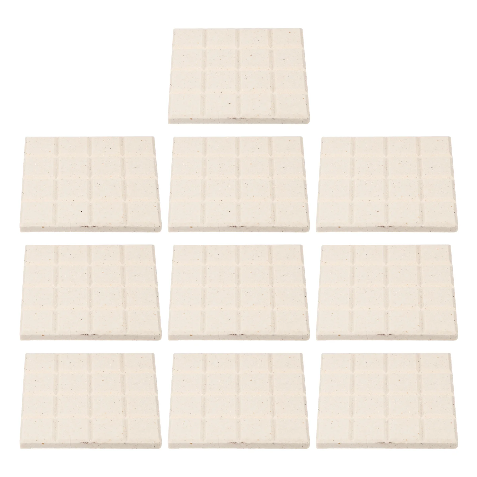 

10 PCS Fish Tank Accessories Coral Fragment Base Aquarium Support Bracket Mount White Bases Accessory Man