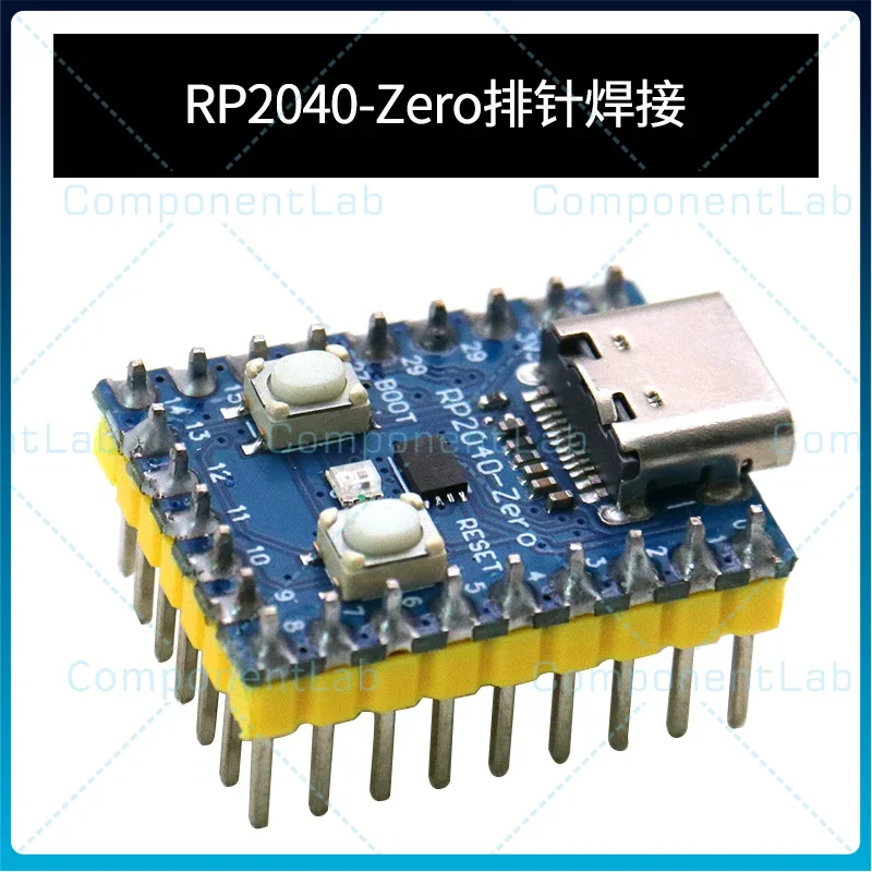 5-15pcs For Raspberry Pi RP2040-Zero Microcontroller PICO Development Board RP2040 Dual-Core Processor