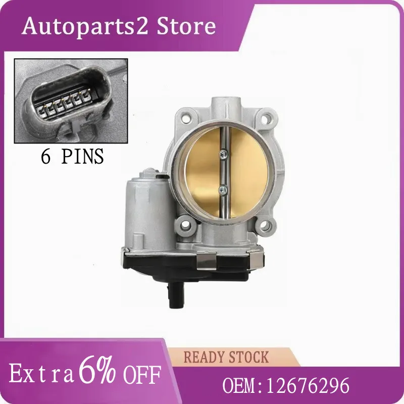 

NEW Throttle Body Assembly For Cadillac CT6 XT5 XT6 Chevrolet GMC 3.6L 4.3L 12676296 12632169 Throttle Valve 12632171 12669536