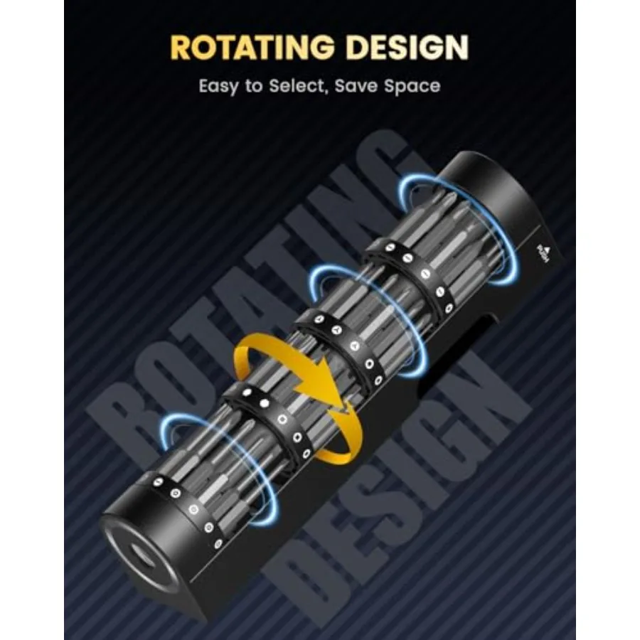 Rechargeable Cordless Electric Screwdriver Set with Precision Bits LED Lights Charging Cable and Compact Carrying Case Ideal fo