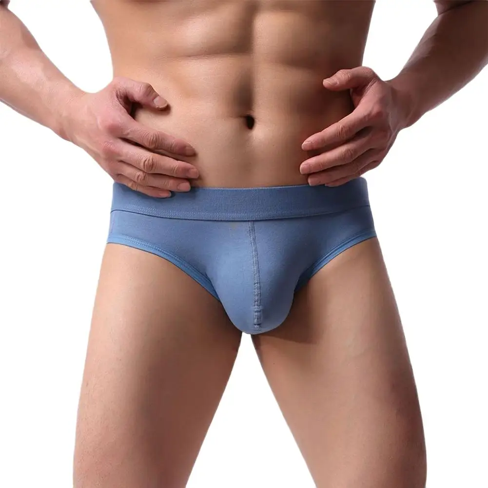 Black Cotton Briefs Comfortable Pouch Briefs For Men Breathable 95 Cotton Fabric Classic Style Multiple Sizes Available