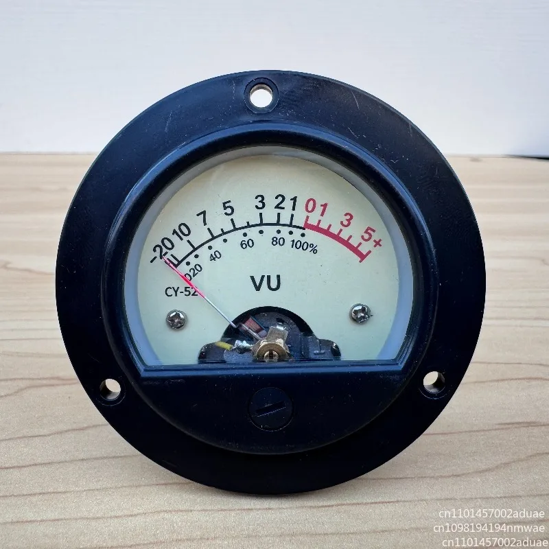 VU level meter 52mm fever bile machine power amplifier DIY audio modified DB audio volume