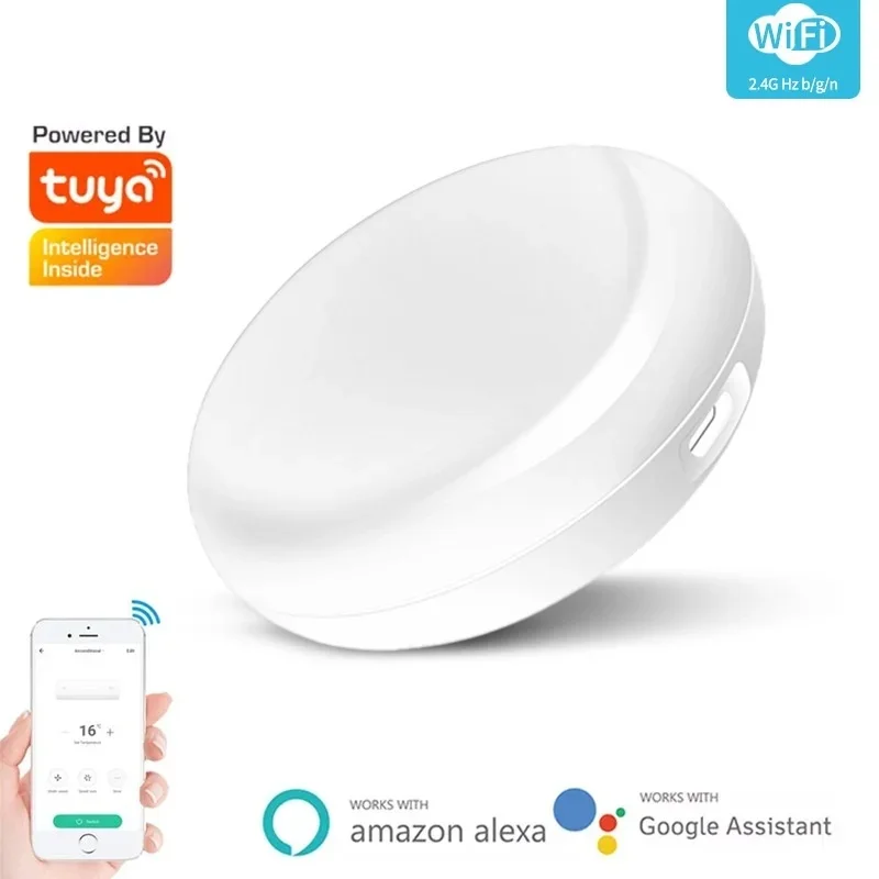 Tuya Smart WiFi IR Remote Universal for Smart Home Control for TV Air Conditioner Works with Alexa Google Home Yandex Alice 