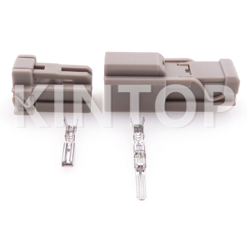 1 Set 2 Pins Automotive Wiring Harness Male Female Unsealed Socket AC Assembly For Honda 6098-0240 6098-0239 Car Trunk Lock Plug - Image 6