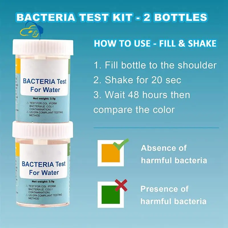 Kit complet de Test d'eau AEF4-17-en-1 pour la maison, pour les tests faciles d'eau potable, PH, plo