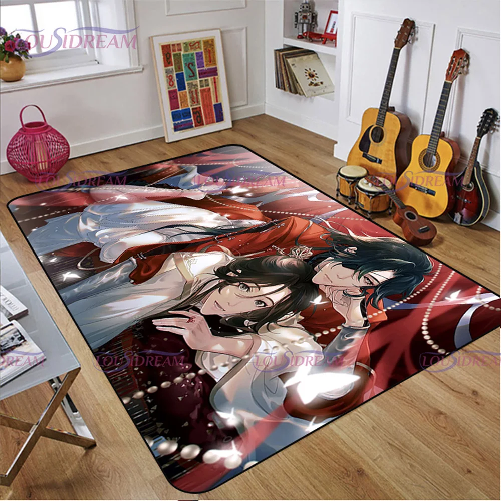 Popular Heaven Official’s Blessing Rug Living Room Decoration BL Comics Plush Mat Kitchen Bathroom Door Mat Non Slip Carpet