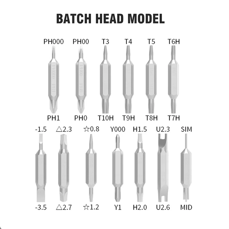 Promotion! 27 In 1 Precision Screwdriver Set Mini Portable Magnetic Screwdriver Screwdriver For Watches Computers
