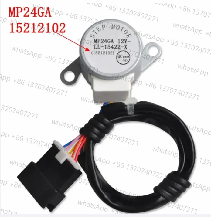 Nuevo motor paso a paso original para aire acondicionado, motor de oscilación de viento, MP24GA 15212102 DC12V, piezas