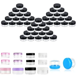 5Pcs 5g-20g Refillable Cosmetic Containers with Lids Empty Cream Sample Jars Pots Bottle For Travel Makeup DIY Jewelry Storage