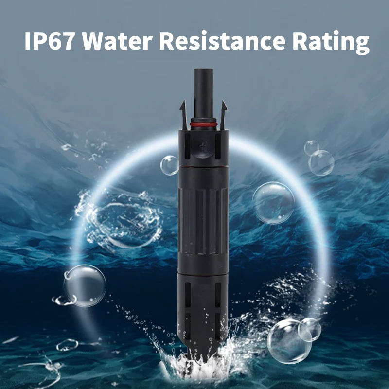 1000V 30A Solar Photovoltaic Diode Connector 1/2/5/10 PCS For MC4 IP67 Waterproof Panel Cable PPO Insulating Material Connector