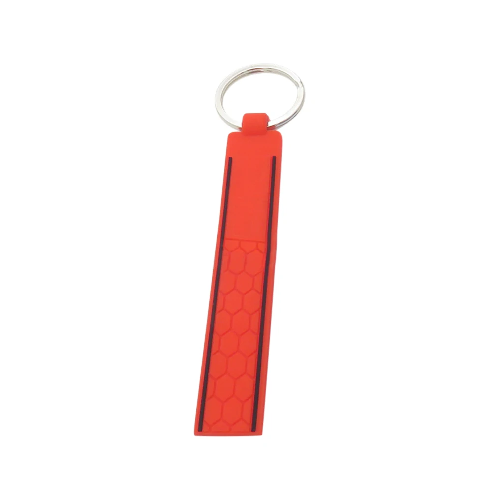 Car Keychain Cool Silicone for GTI Logo Emblem Badge Key Ring for VW Golf MK2 MK3 MK4 MK5 MK6 MK7 Polo Car Auto Accessories