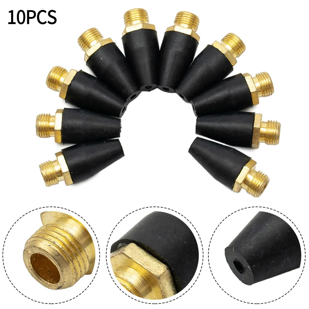 Tip For Air Blow Tool Tip ForAir Blow Tool Premium Pack of 10 Rubber Replacement Tips for Air Blow Tools 1/8 Inch NPSM