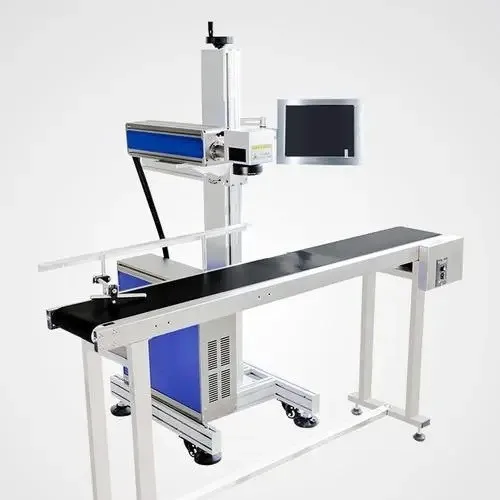 قلم رصاص من القماش الجلدي خط تجميع الطابعة النافثة للحبر البلاستيك السيراميك تاريخ ثاني أكسيد الكربون آلة وسم الطيران