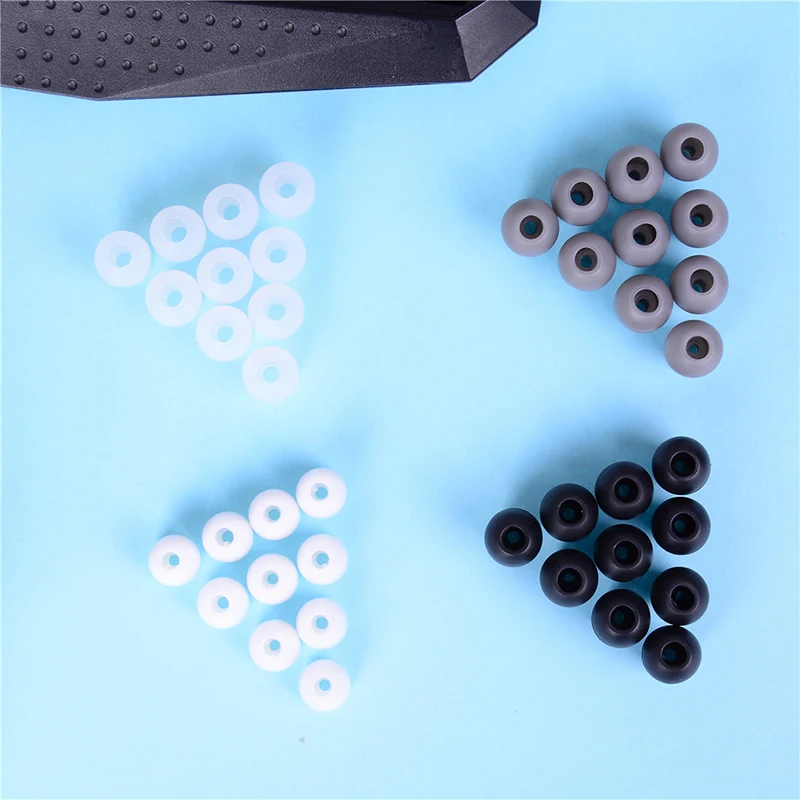10pcs Soft Reusable Earplug Earpieces For Stethoscope Silicone