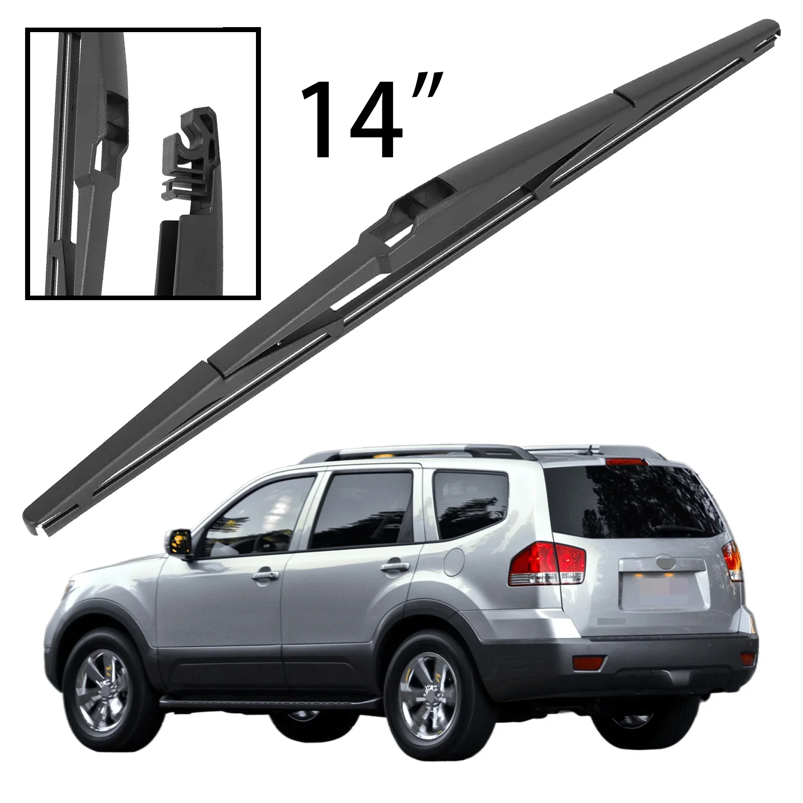 

14" Rear Windshield Windscreen Washer Wiper Blade For Kia Mohave Borrego 2009-2018 Car Accessories Accsesories