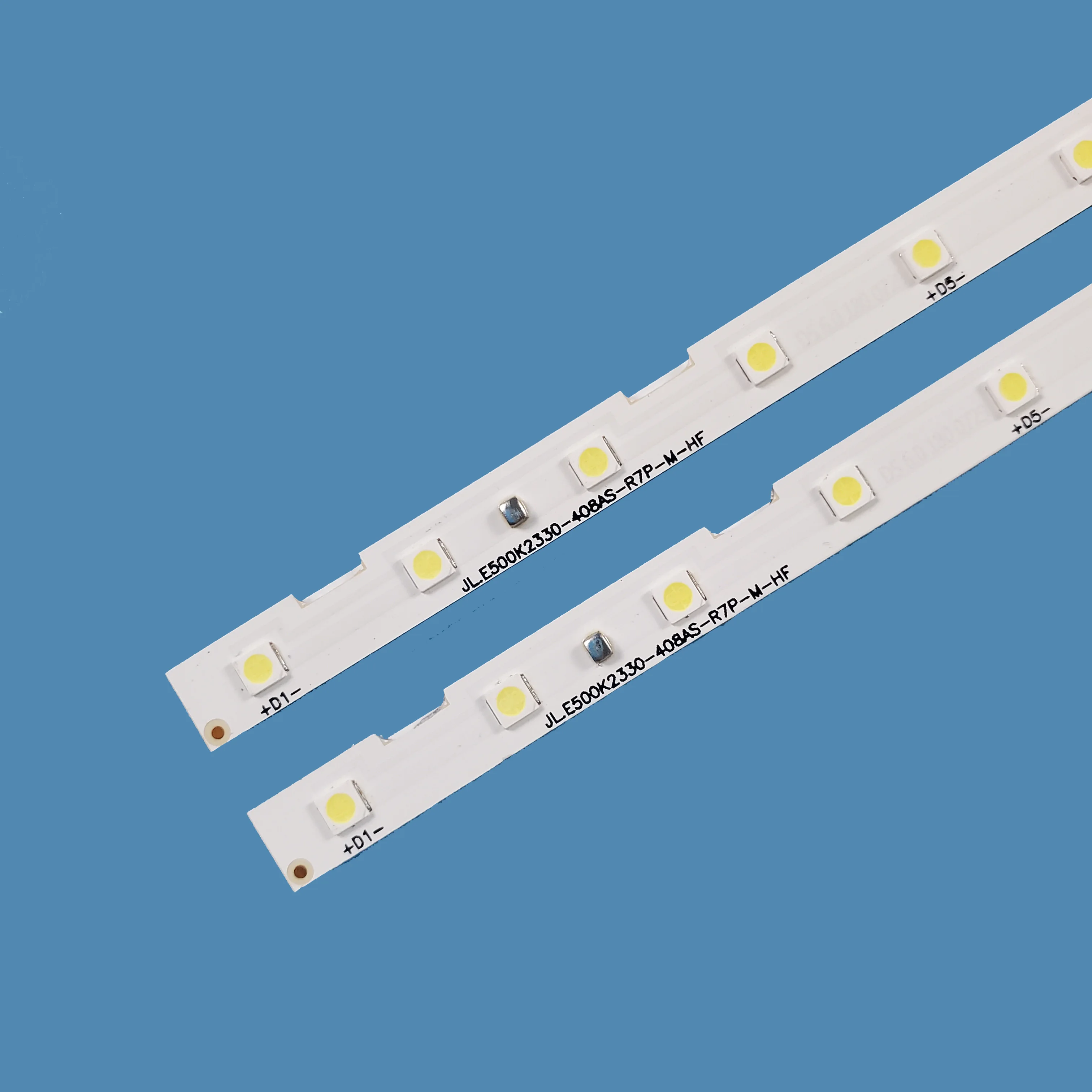 TV LED Backlight Bar, Strip Side Light, Acessórios para Samsung UE50NU7092, AOT_50 _ NU7100F, 2pcs por conjunto