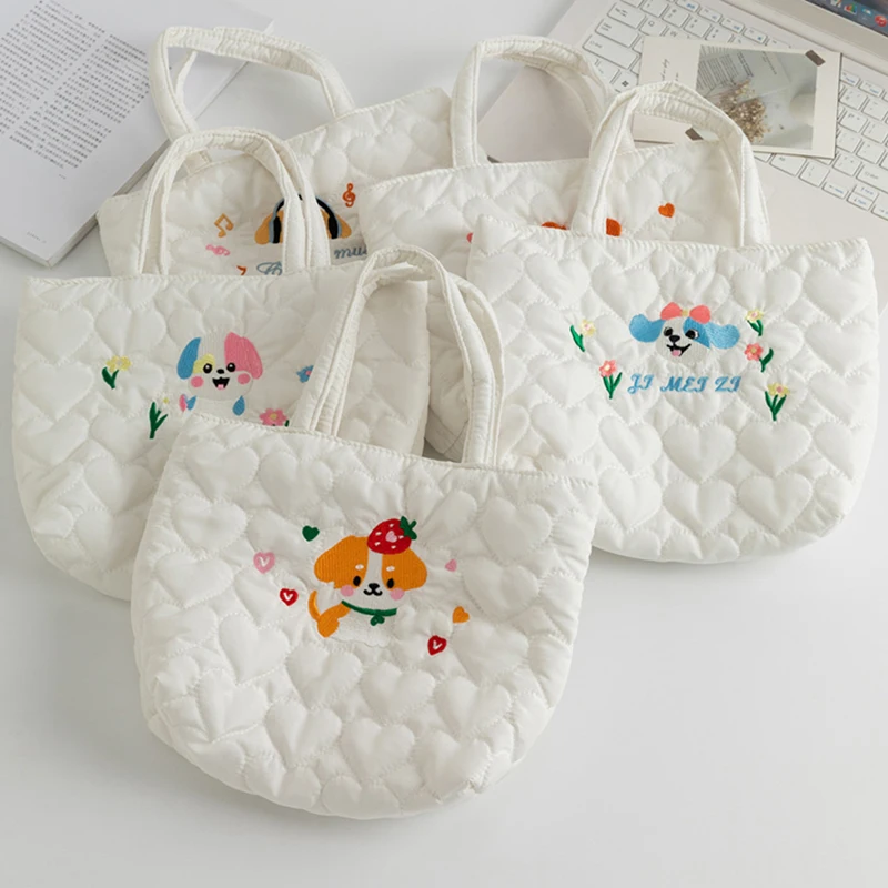 

Large Capacity Cartoon Dog Insulated Lunch Bags Accessories Lunch Food Box Thermal Cooler For School