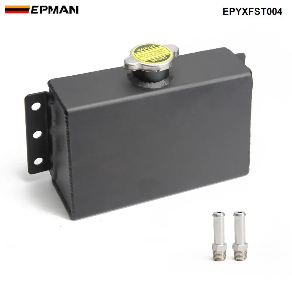 EPMAN Aluminum Coolant Expansion Fill Fuel Tank For Honda Civic 240SX,WRX EPYXFST004