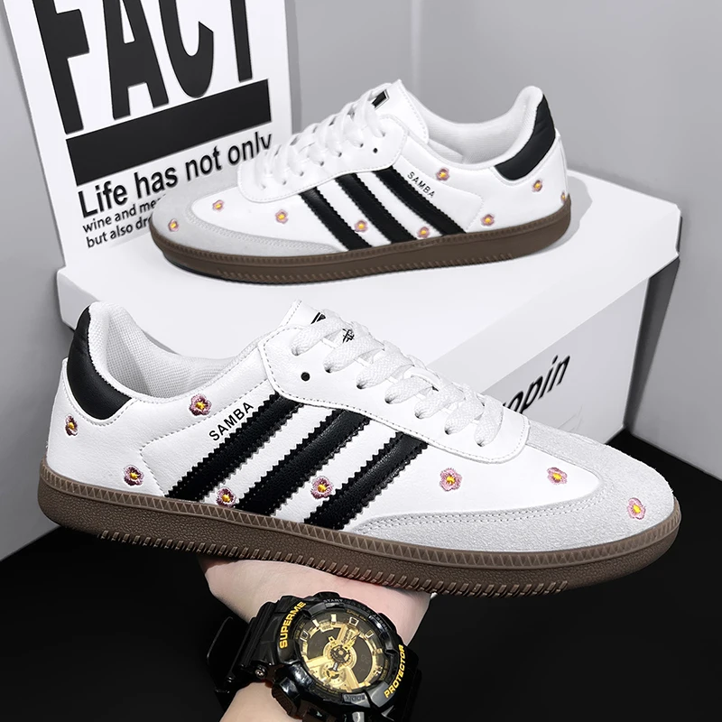 

2025Летние дышащие удобные легкие высококачественные новые кроссовки для самбы, повседневные спортивные кроссовки для пар, размеры 35-45