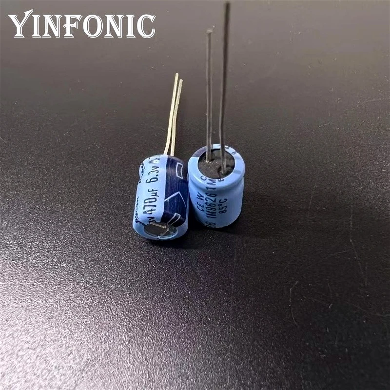 20Pcs/100Pcs Rubycon 6.3V470UF TWSS W Series 8X11.5mm 470uF/6.3V Aluminum Electrolytic Capacitor
