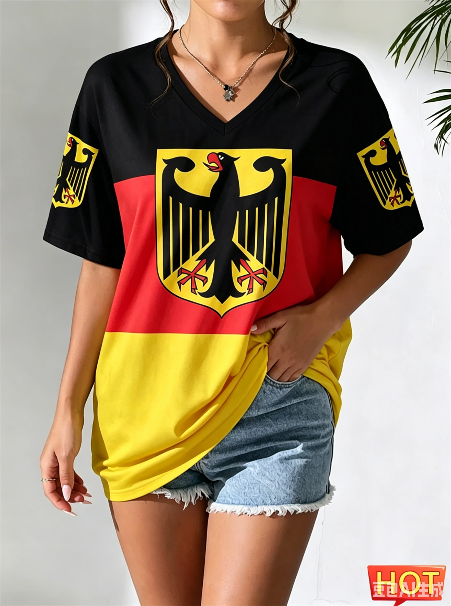 T-shirt da donna con stampa de - Street Fashion Germany recensione e prezzo