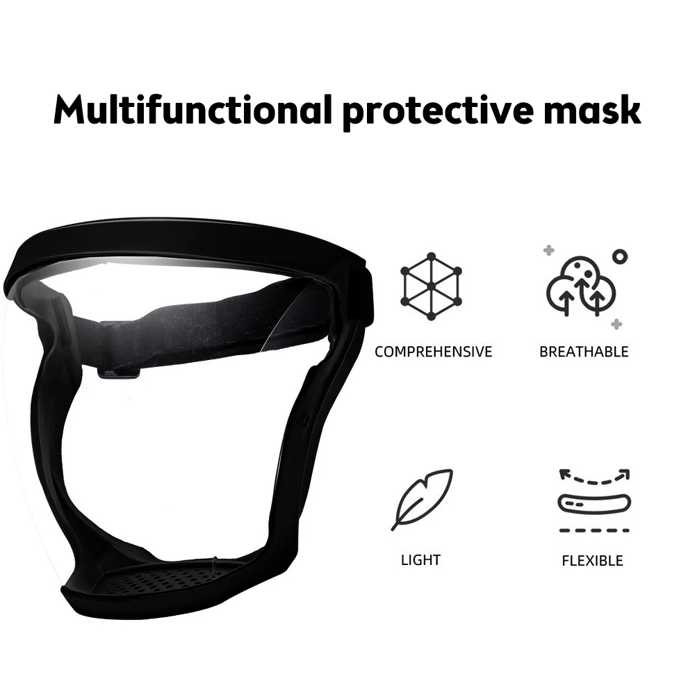 Welding Helmet Welder Glasses Full-protection Mask Argon Arc Welding Gas Protection Head-mounted Face Cover For Grinding  Polish