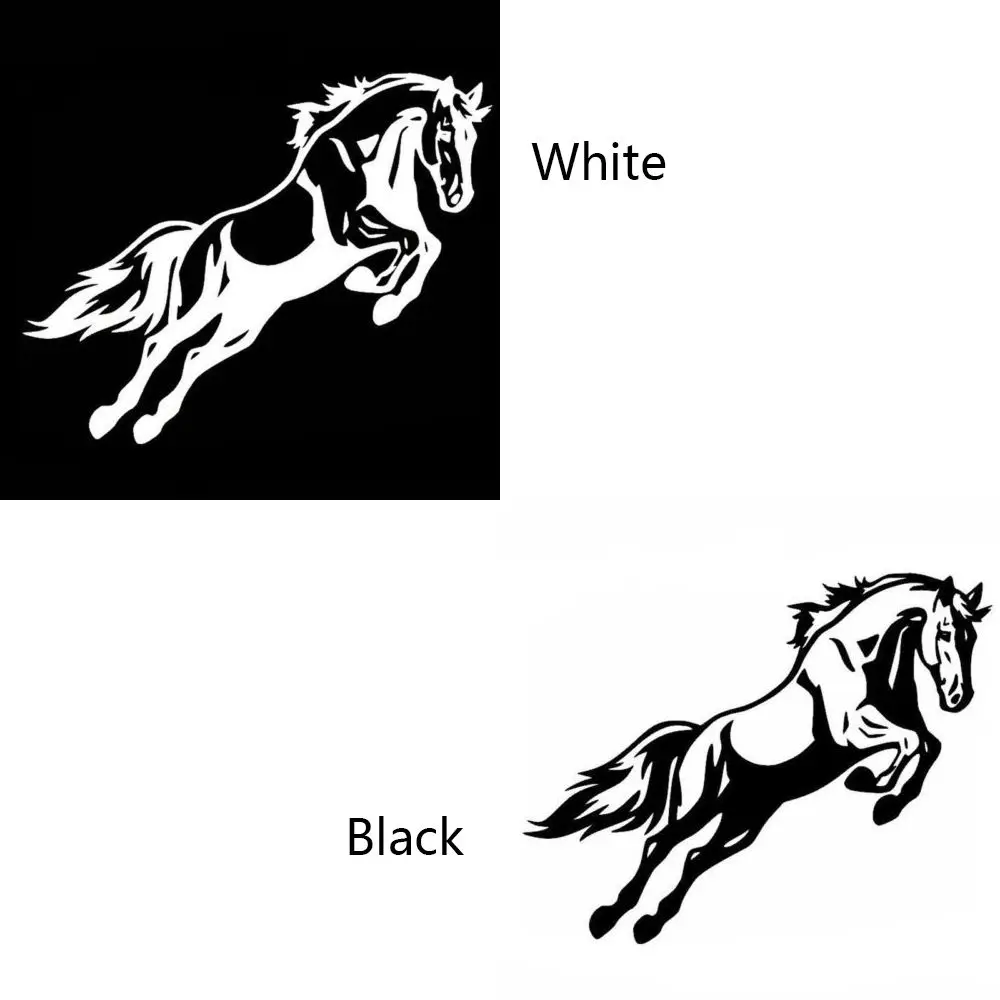 Universal Funny Horse Car Sticker Bump Vinyl Decal Window