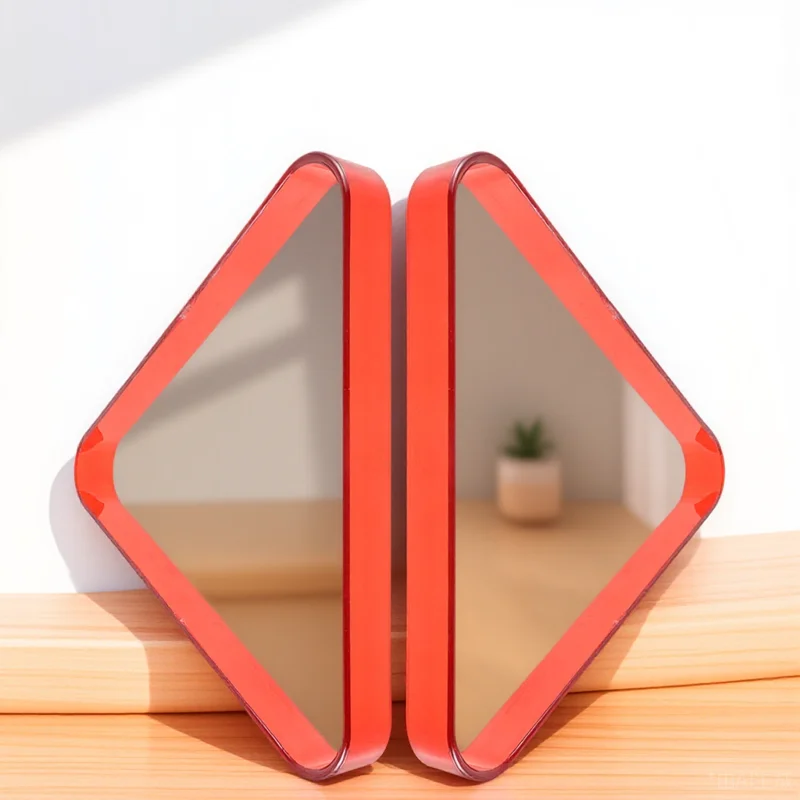 

2pcs Triangle Frame Pool Rack Mini Organizer Durable Pc Material For Home Pub Snooker Portable Billiard Balls Holder Triangle