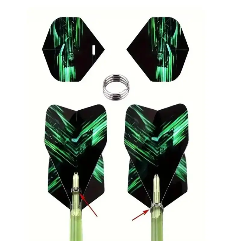 

Набор прочных перфораторов для полетов в дартс с уплотнительными кольцами для фиксатора дротиков 50 шт.