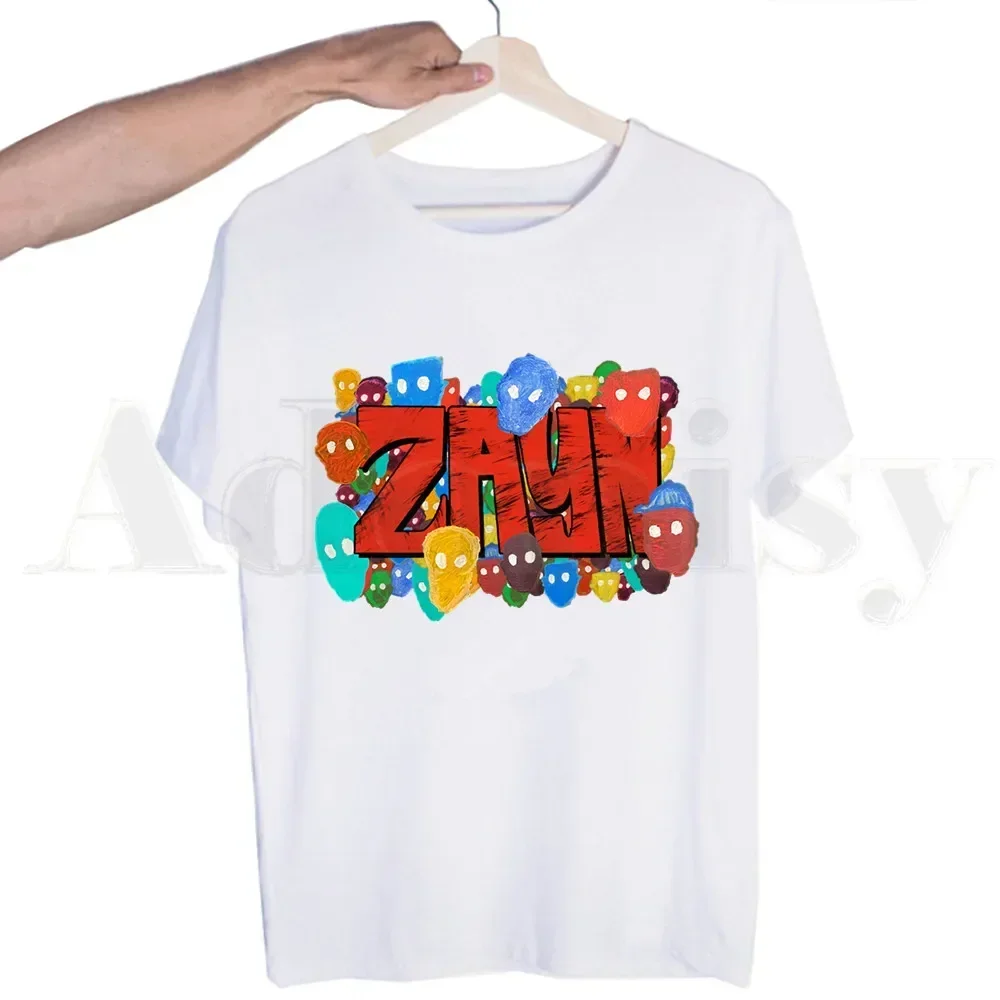 Harajuku Nobody Is Listening Zayn Malik T-shirt for Men Short Sleeve Men Tops T Shirt for Male White T Shirt Women Tees