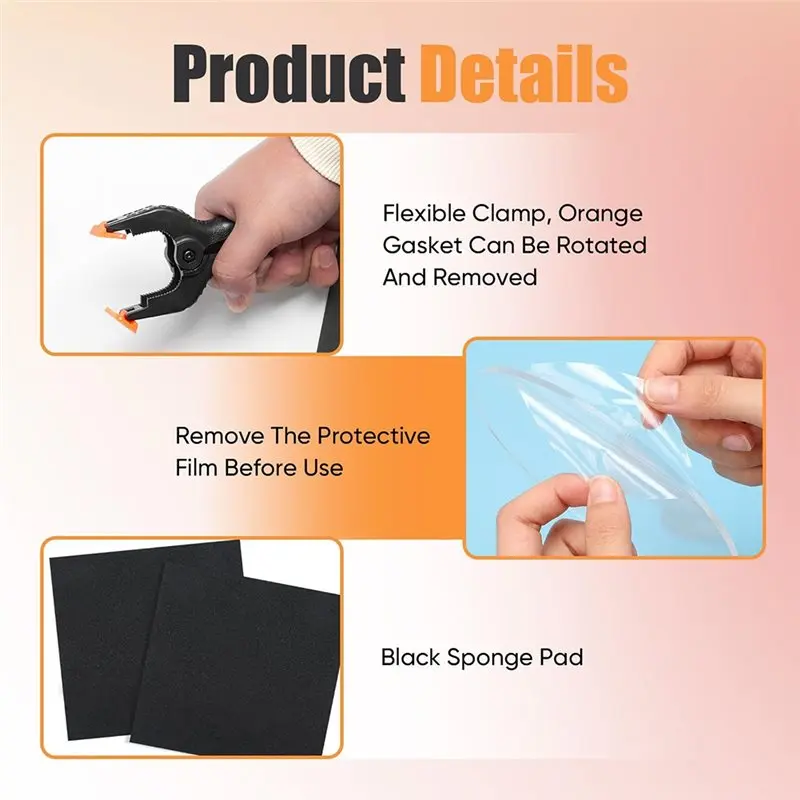 Trading Card Flattening Repair Tool Kit Wooden Storage Card Fix Tool Set Card Flatten Clamp Heat Pen Kit-B51B