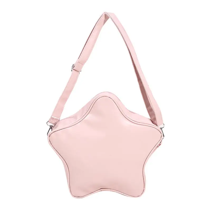 Süße Kawaii Ita Tasche Original Anime Fünfzackiger Stern Zweidimensionale Umhängetasche Street Fashion Ulzzang Schulter für Mädchen – Detail 25