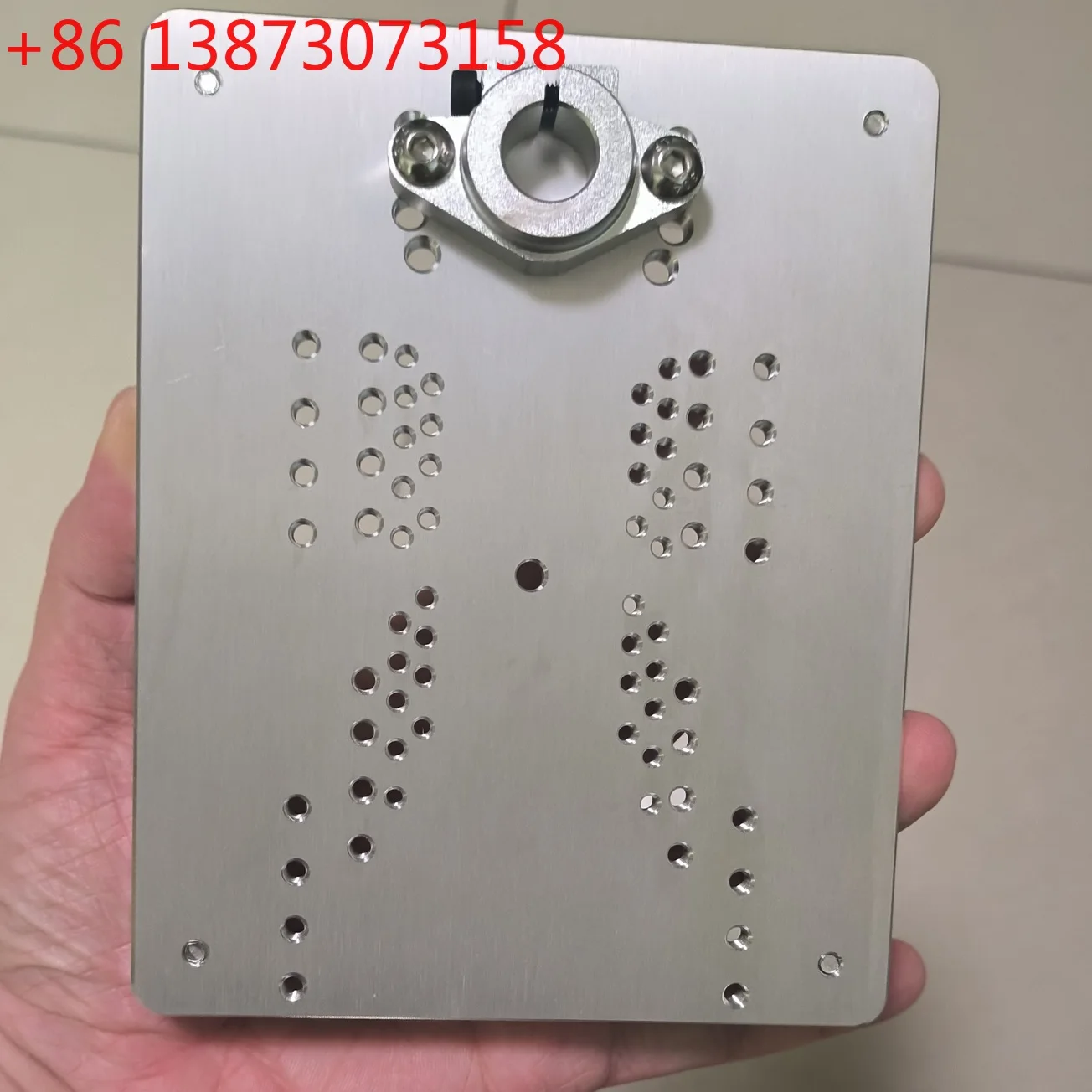 120X150X6mm Mini Drilling Machine Bottom Plate Can be paired with 40/50/60/80mm fine tuned slide table